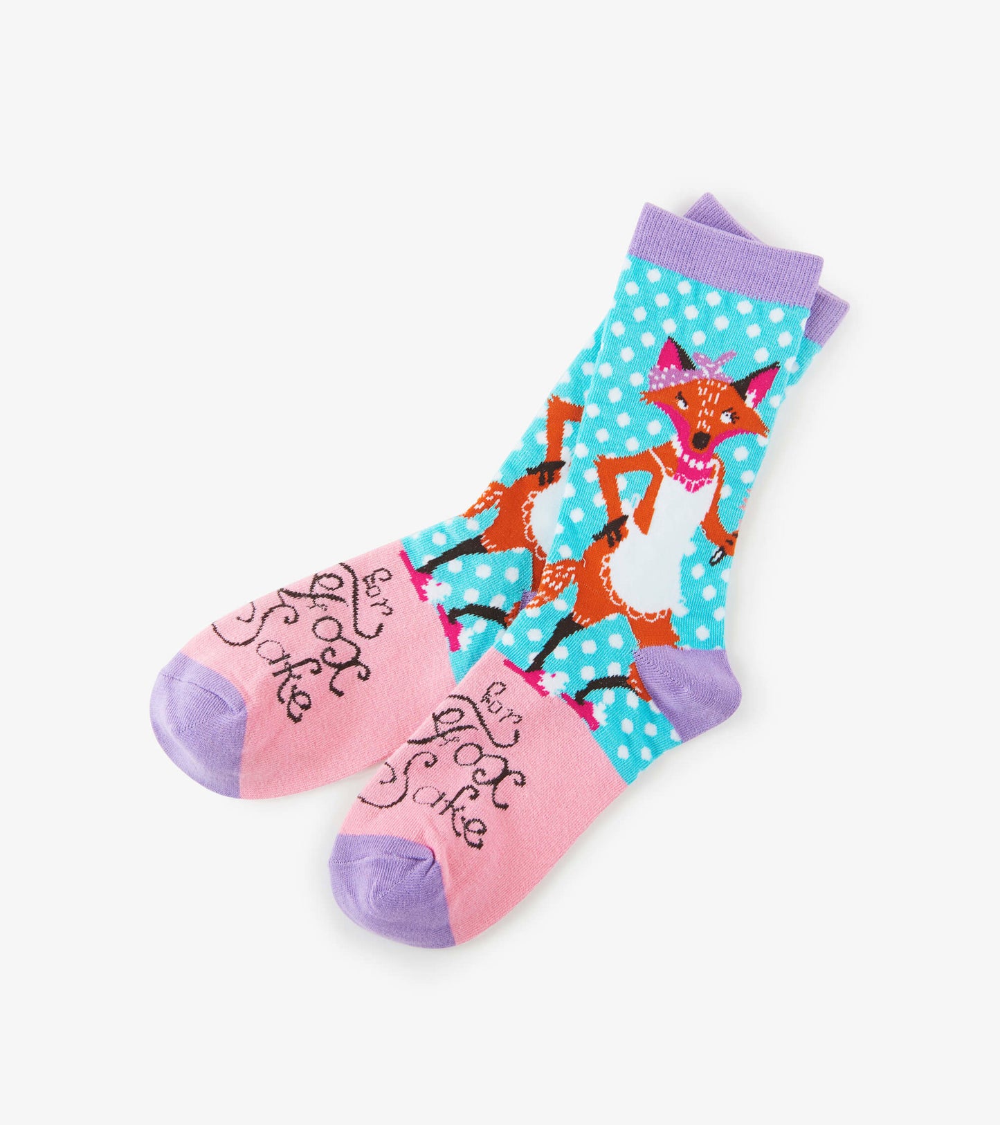 For Fox Sake Women's Crew Socks