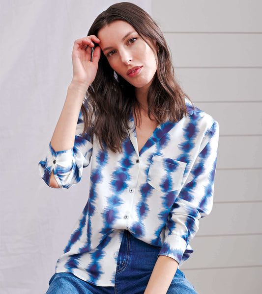 Ariane Shirt - Linear Waves