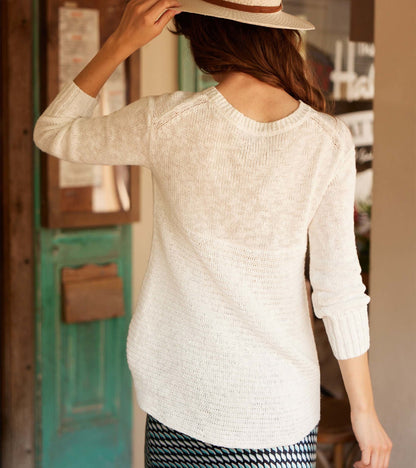 Tenley Sweater - White