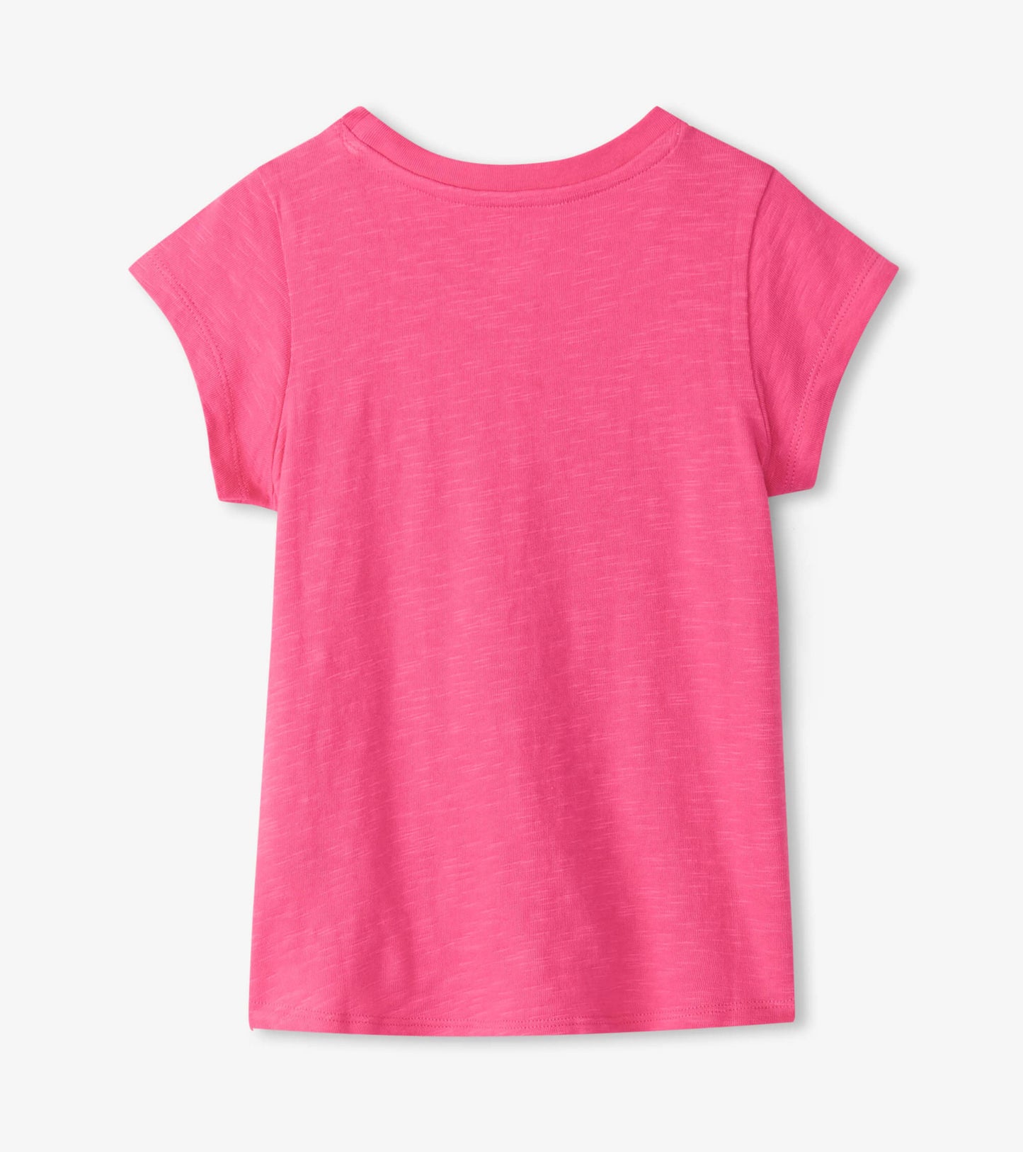 Girls Chiffon Heart Tie Front T-Shirt