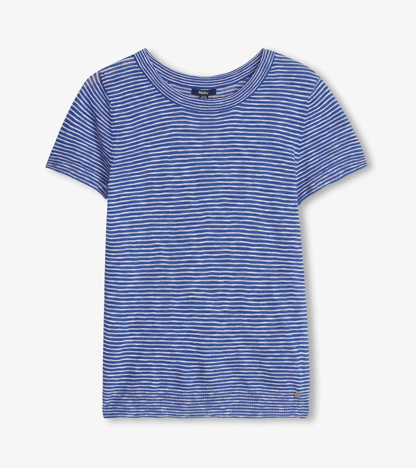 Simone Knit Tee - Palace Blue Stripes