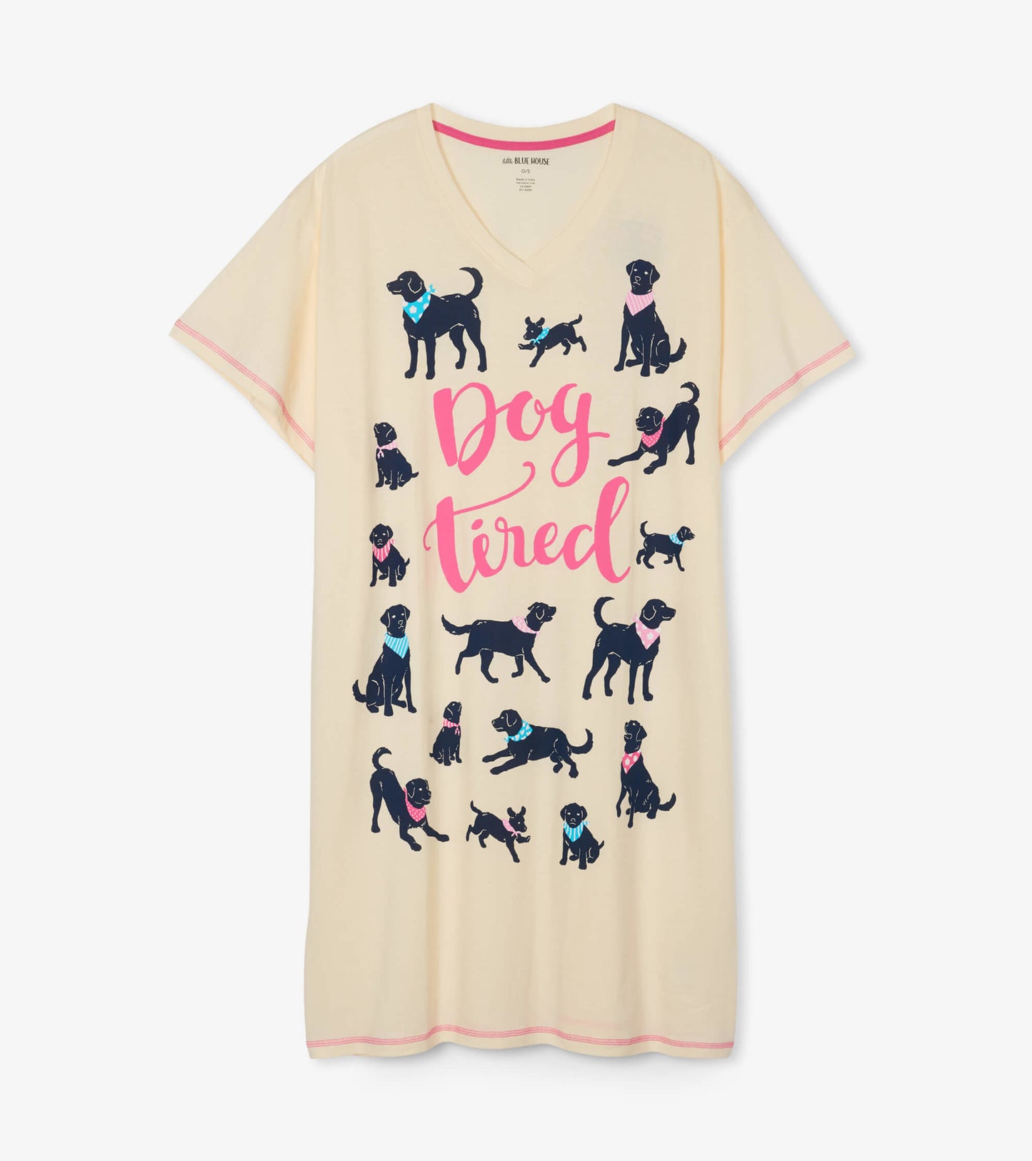 Bandana Labs Dog Tired Women's Sleepshirt