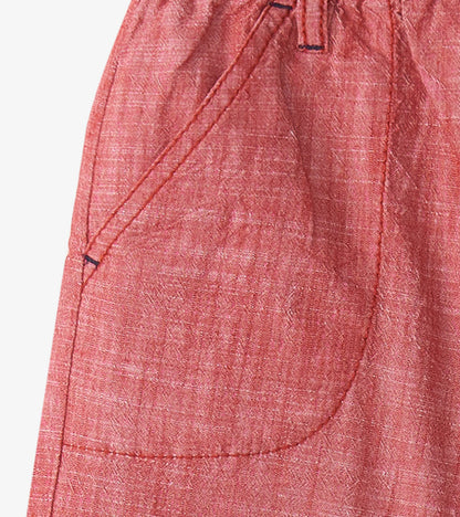 Boys Nautical Chambray Woven Shorts