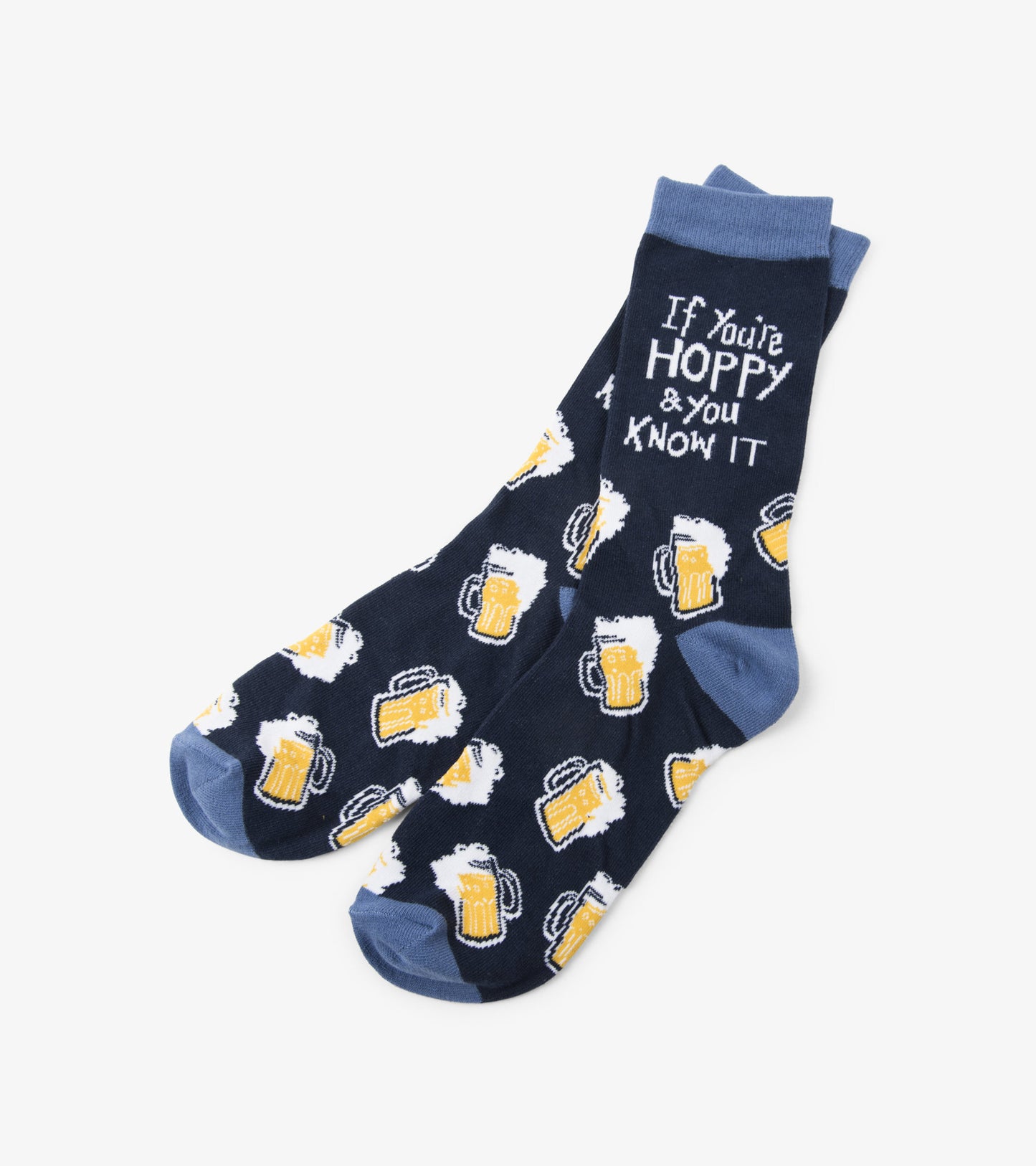 If You're Hoppy And You Know it Men's Crew Socks