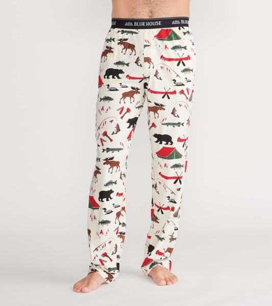 Happy Camper Men's Jersey Pajama Pants