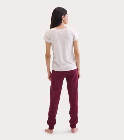 Maroon Bear Heritage Women's Slim Fit Joggers