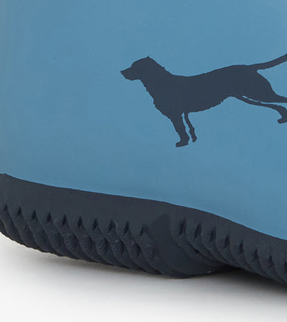 Boys Preppy Dogs Packable Rain Boots