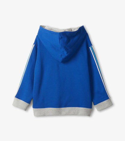 Boys Blue Pullover Terry Sweatshirt