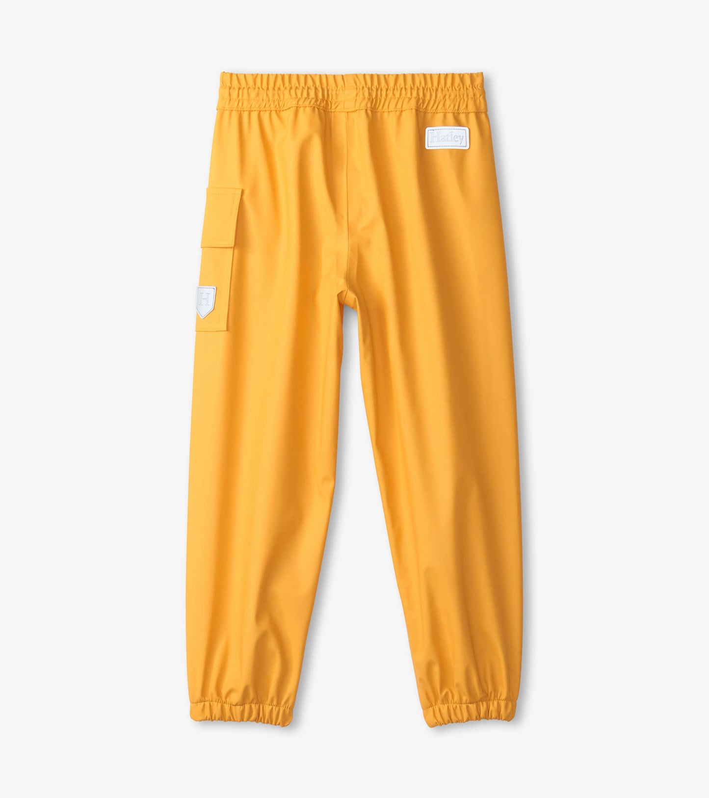 Yellow Kids Rain Pants