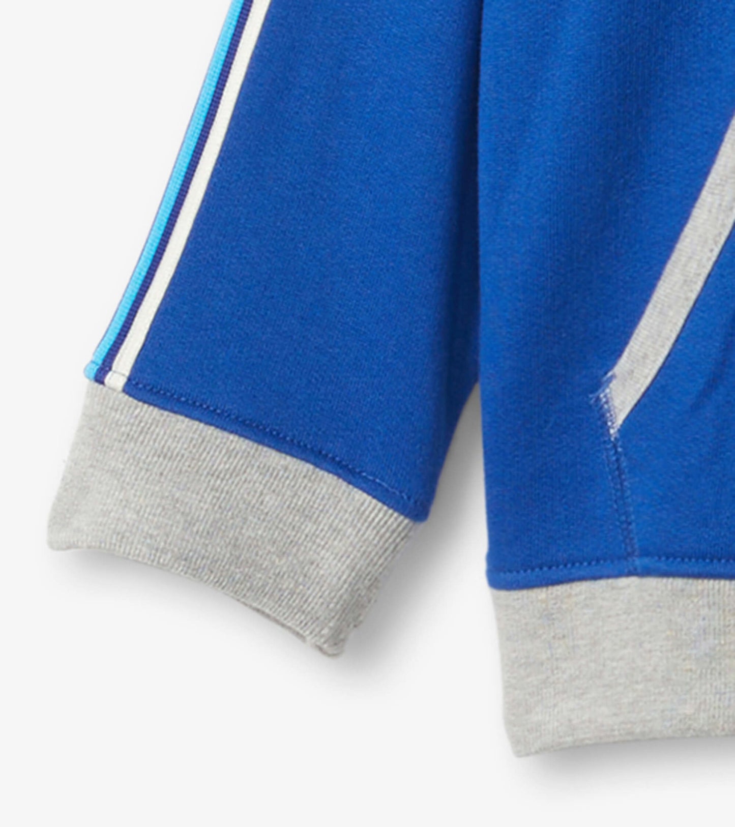 Boys Blue Pullover Terry Sweatshirt