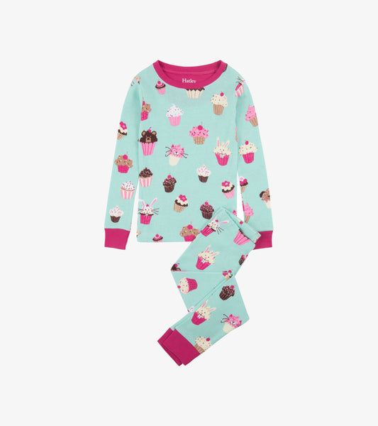 Cute Cupcakes Organic Cotton Pajama Set