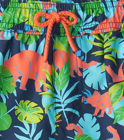 Boys Dino Jungle Swim Trunks