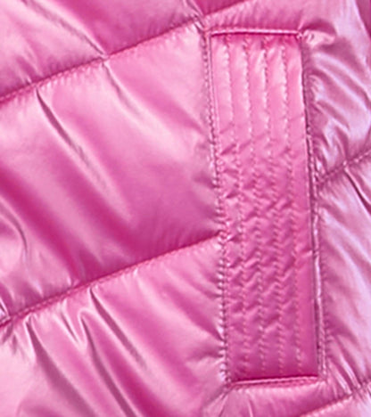 Pink Star Kids Puffer Jacket