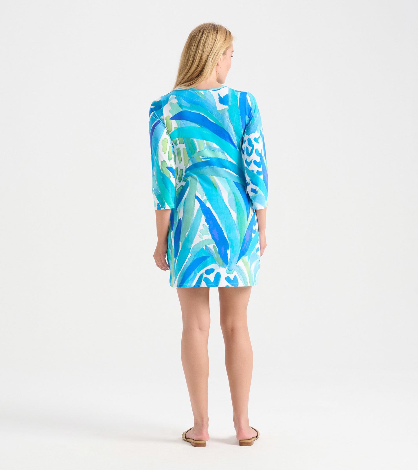 Women's Painted Pineapple Seaside Beach Dress