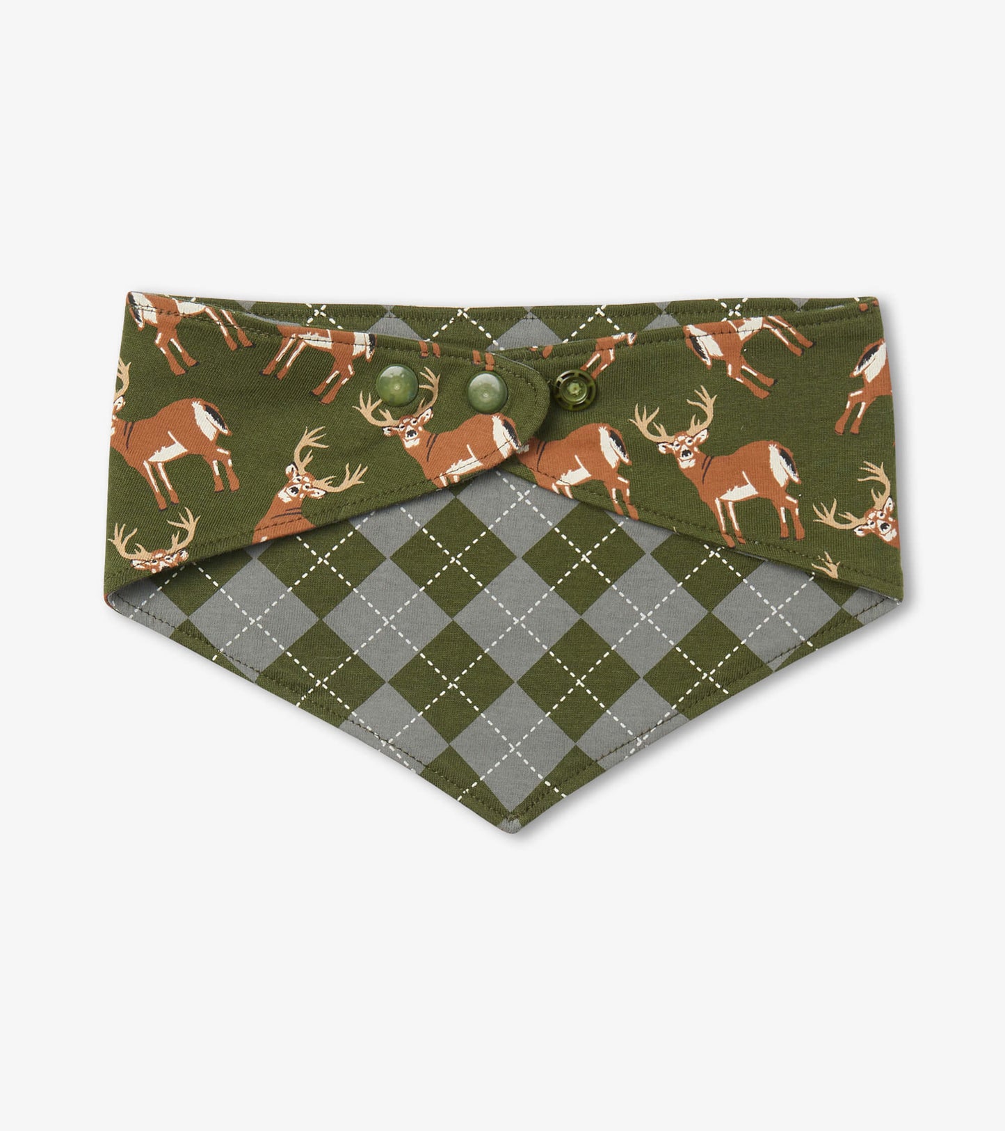 Lots of Bucks Reversible Dog Bandana