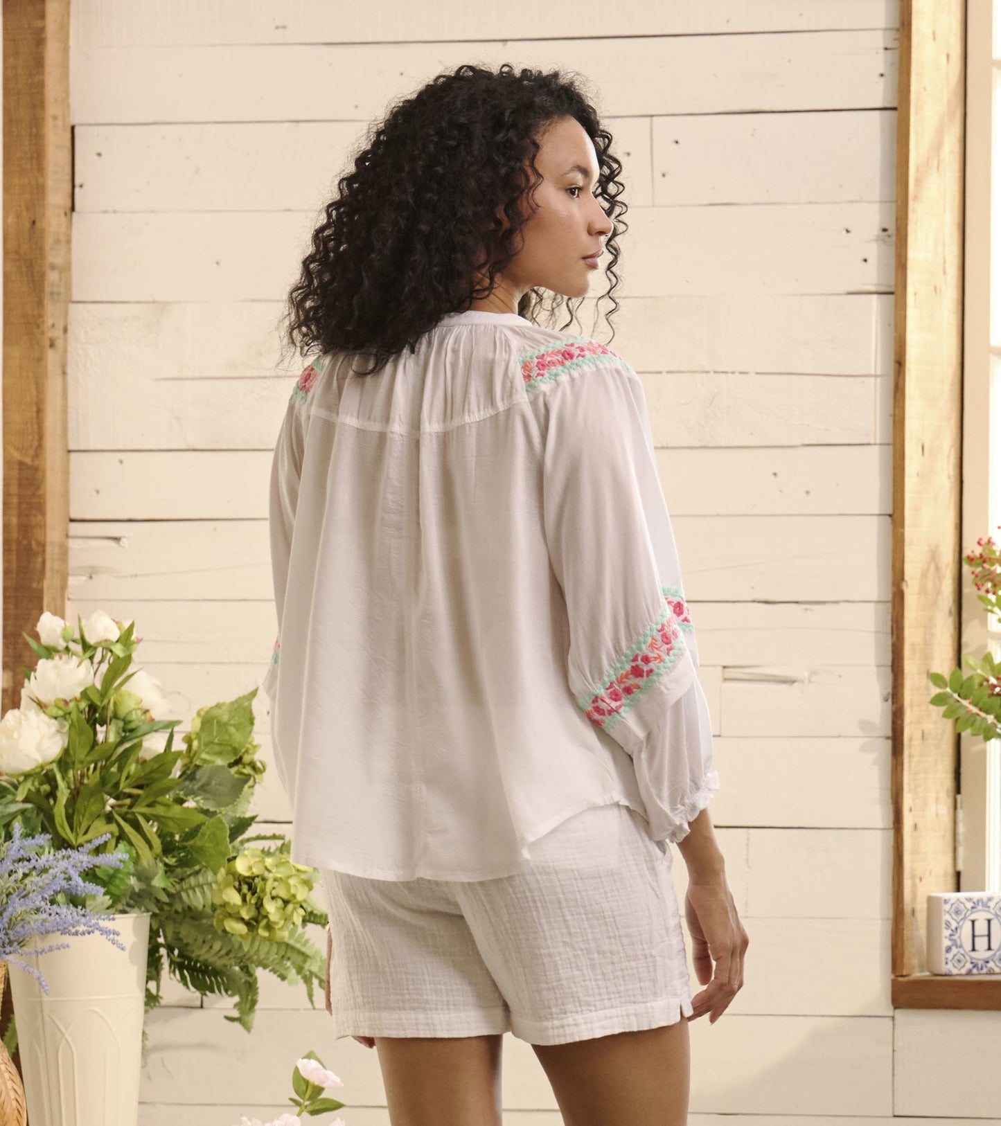 Naomi Blouse - Fresh White