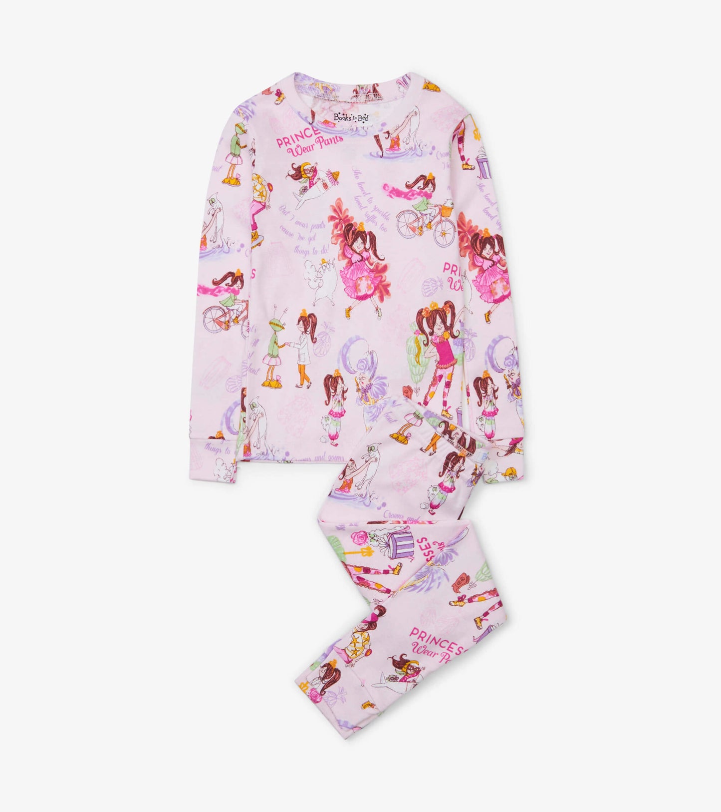 Princesses Wear Pants Pajama Set