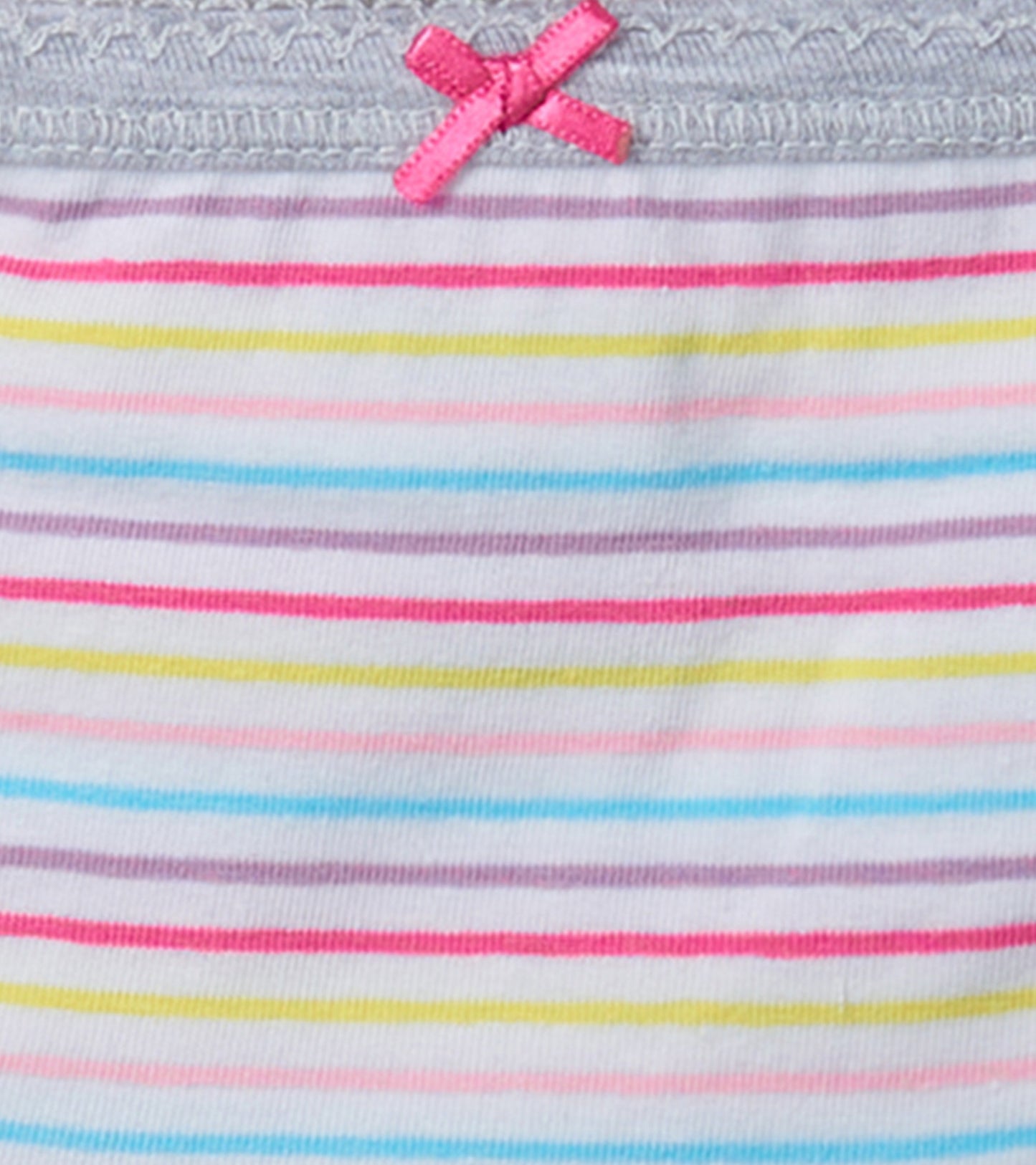 Girls Vibrant Stripes 3 Pack Hipster Underwear