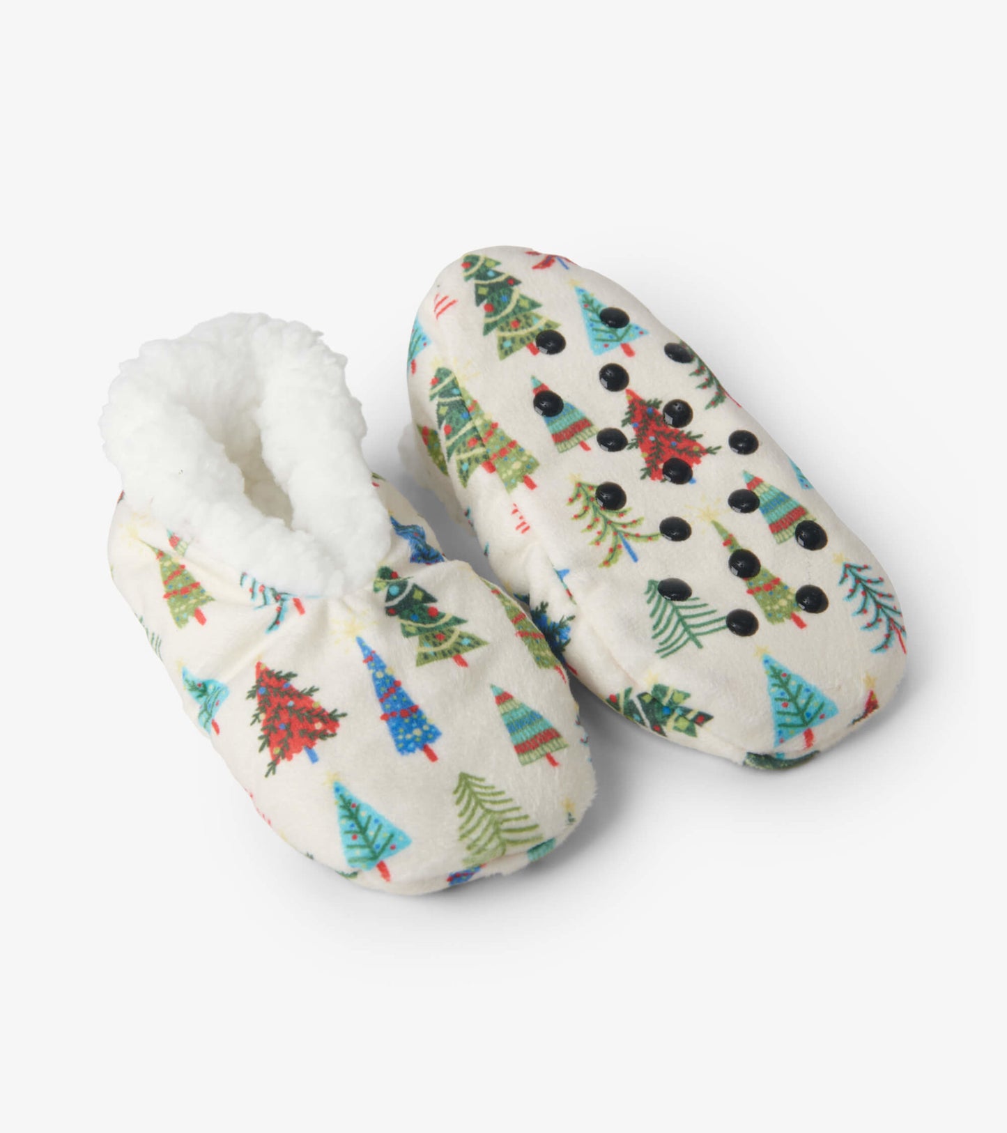 Kids Christmas Trees Warm & Cozy Slippers