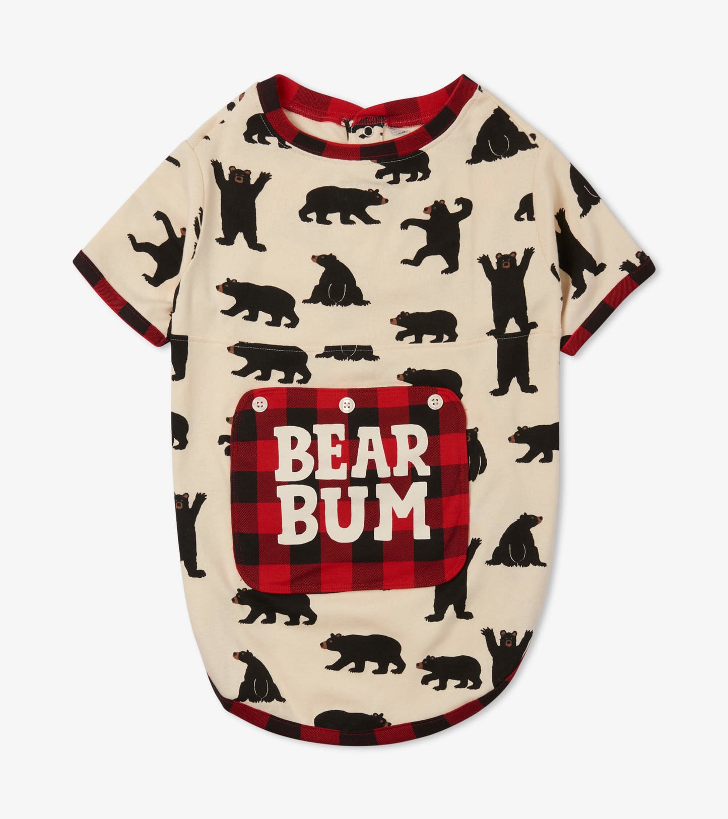 Bear Bum Dog Tee