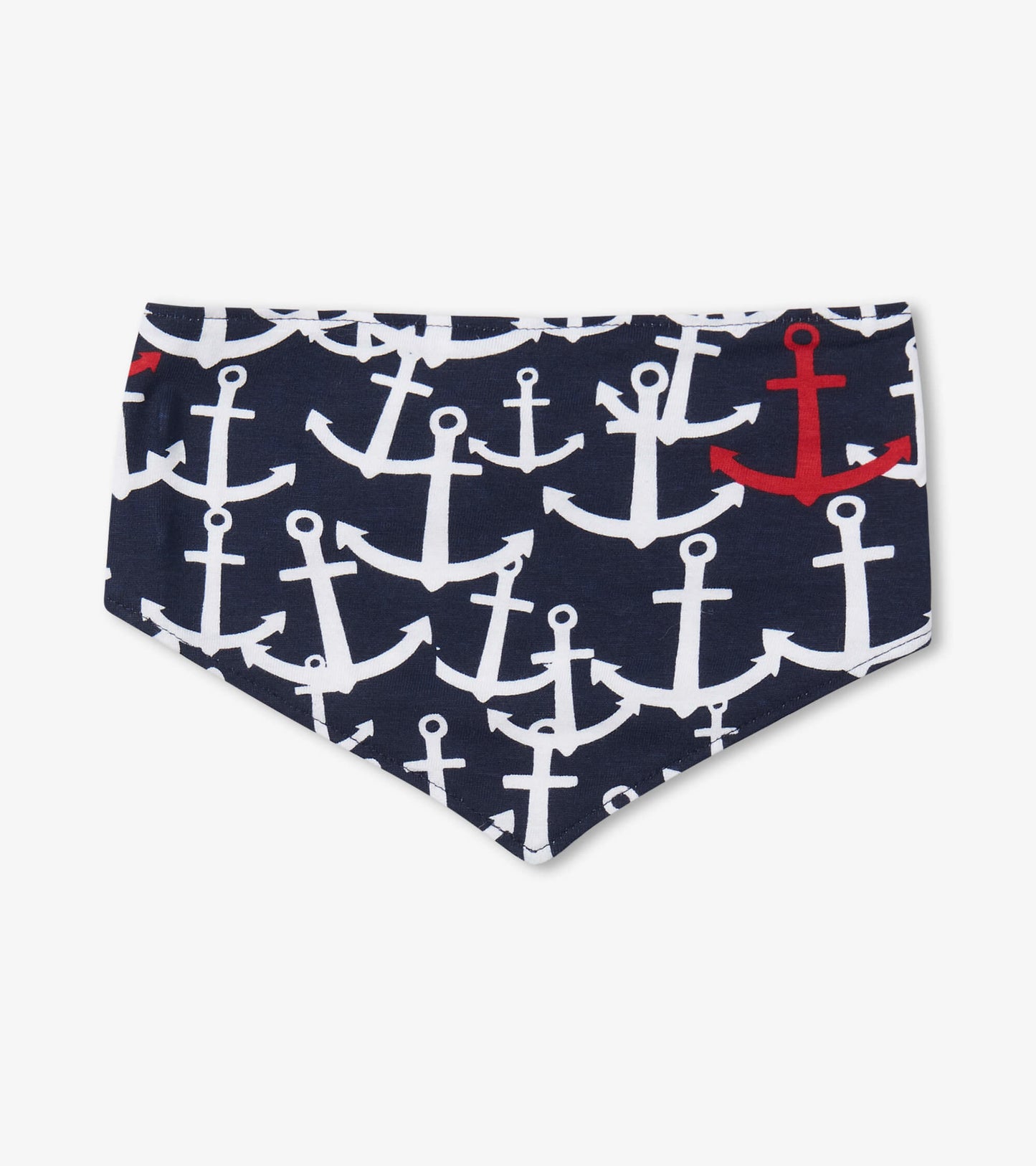 Nautical Anchors Reversible Dog Bandana