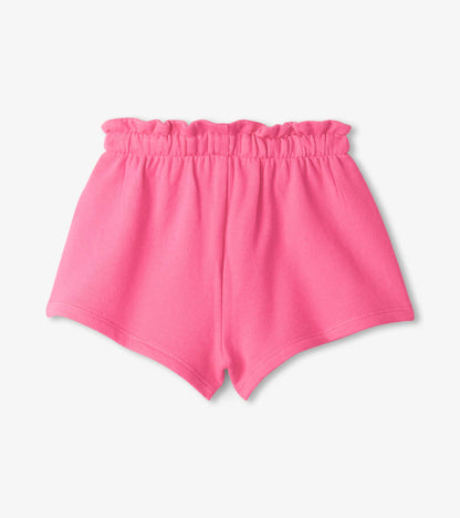 Baby & Toddler Girls Pink Paper Bag Shorts