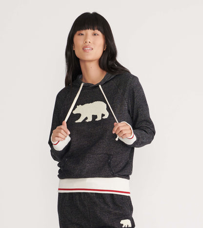 Charcoal Bear Women's Heritage Pullover Hoodie