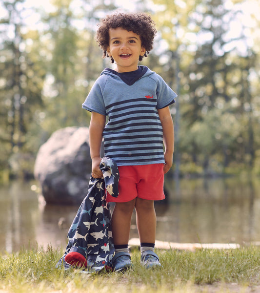 Nautical Shark Toddler Pullover Hoodie