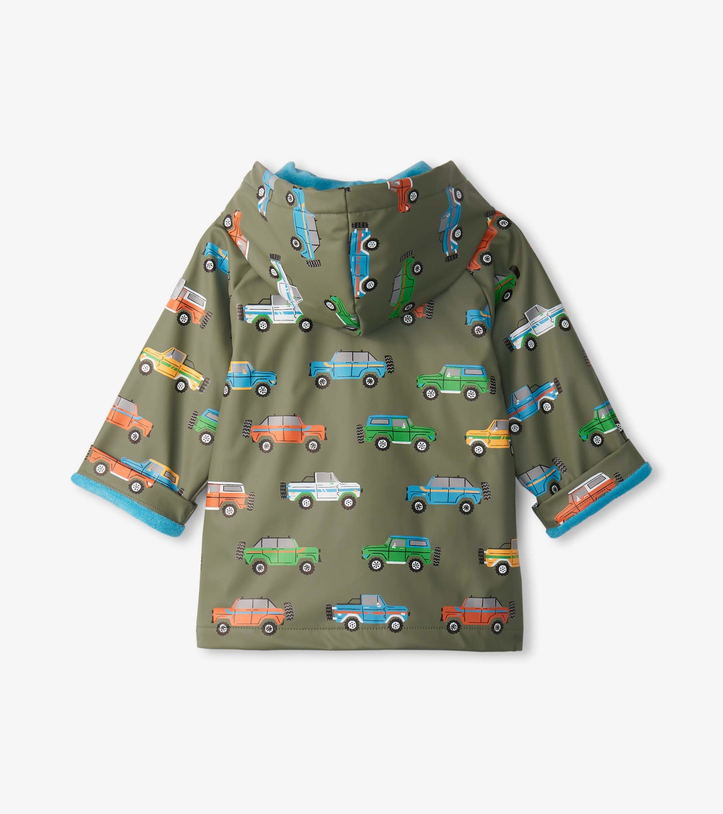 Baby & Toddler Boys Off-Roading Button-Up Rain Jacket