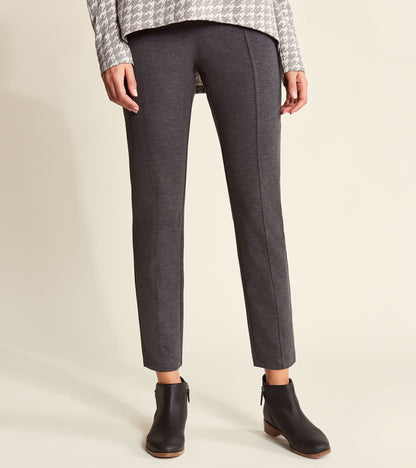 Kate Ponte Pants - Charcoal