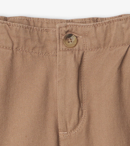 Boys Khaki Twill Shorts