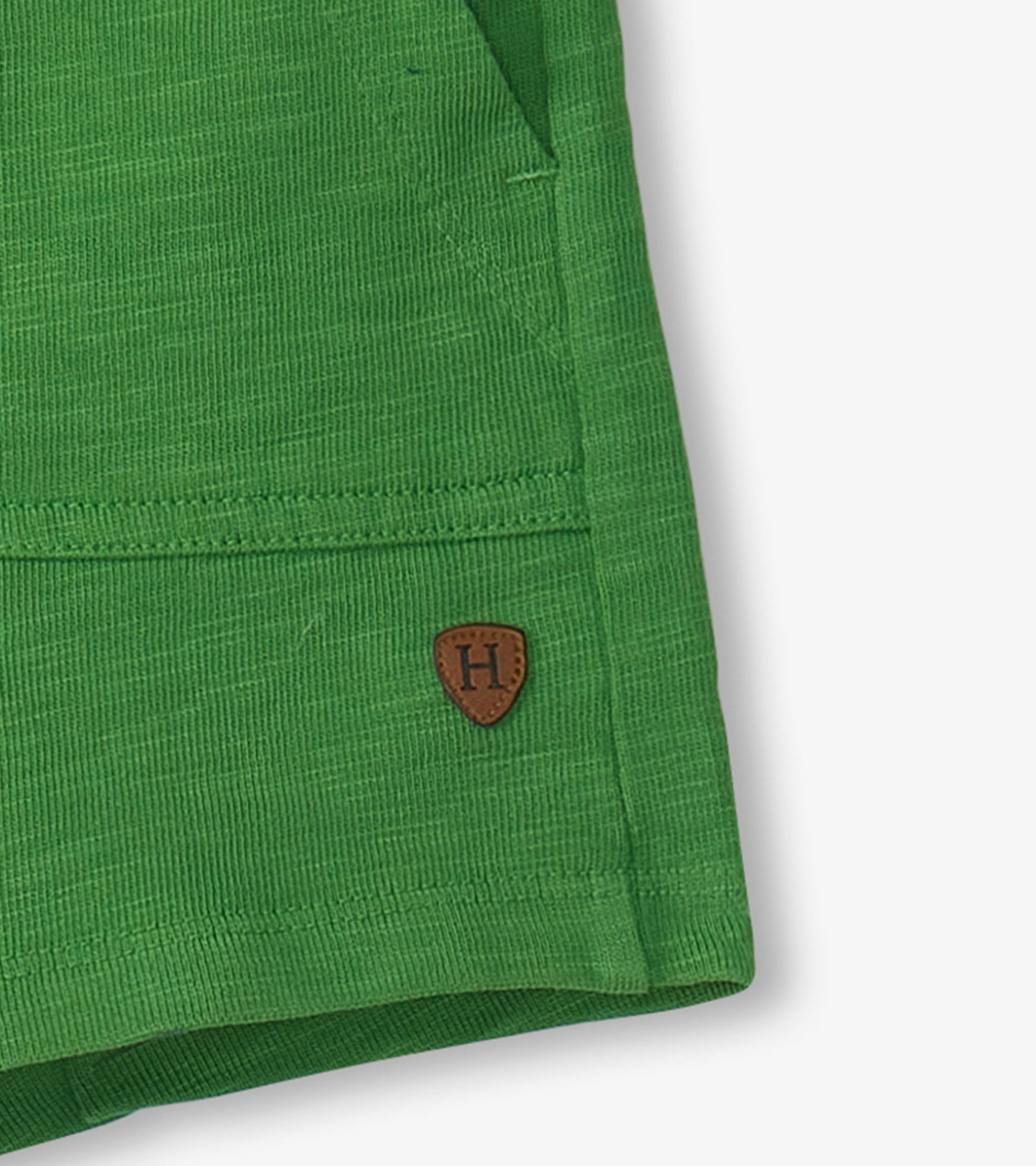 Boys Camp Green Relaxed Shorts