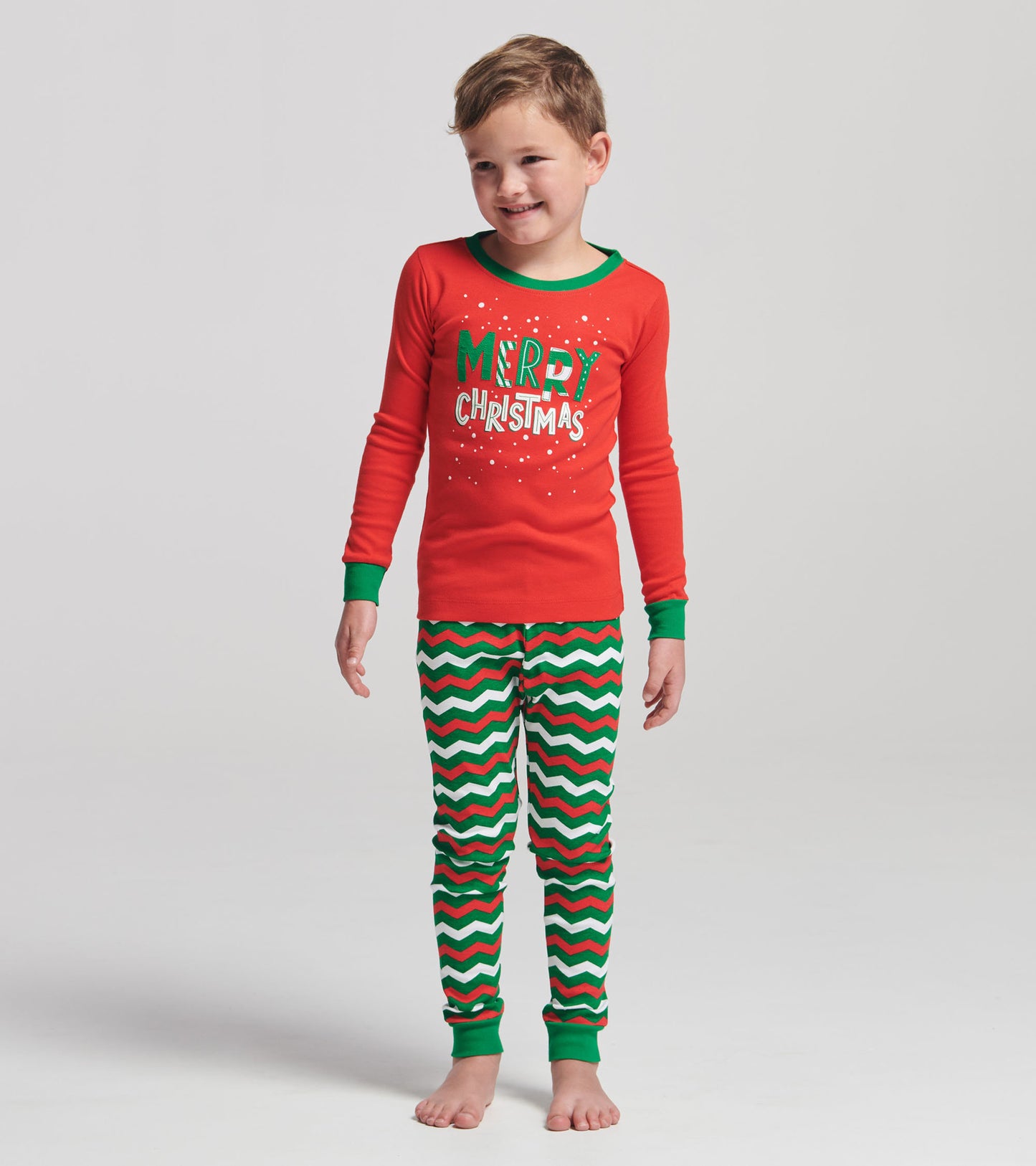 Kids Merry Christmas Pajama Set