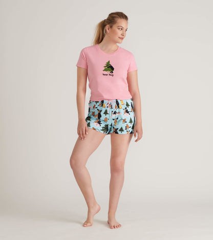 Life in the Wild Women's Sleep Shorts