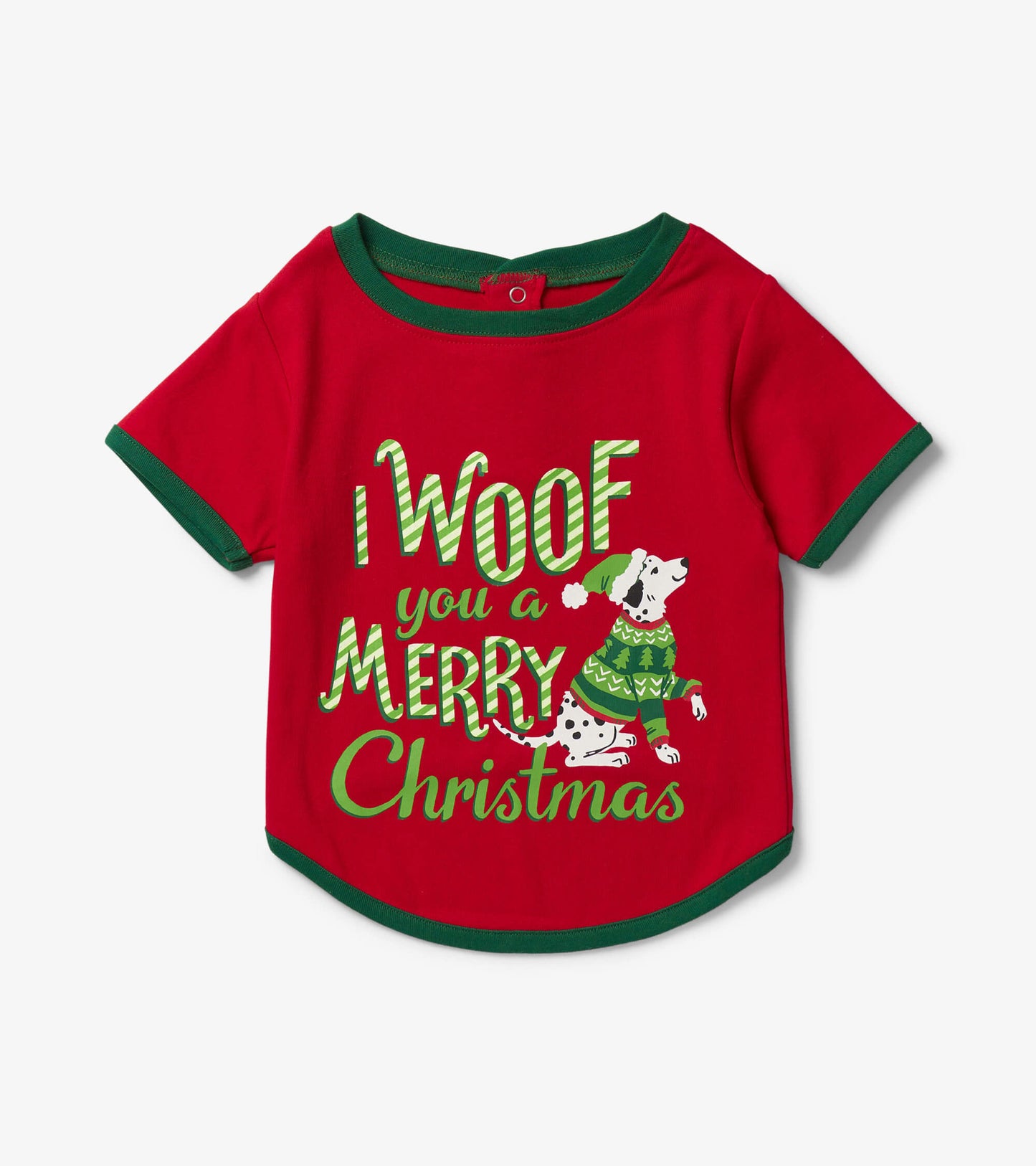 Woofing Christmas Dog Tee