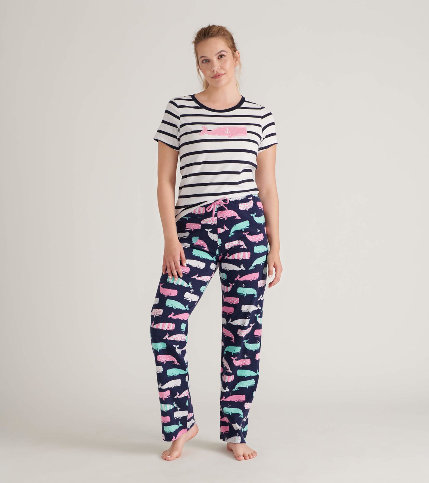 Whales Women's Pajama Tee