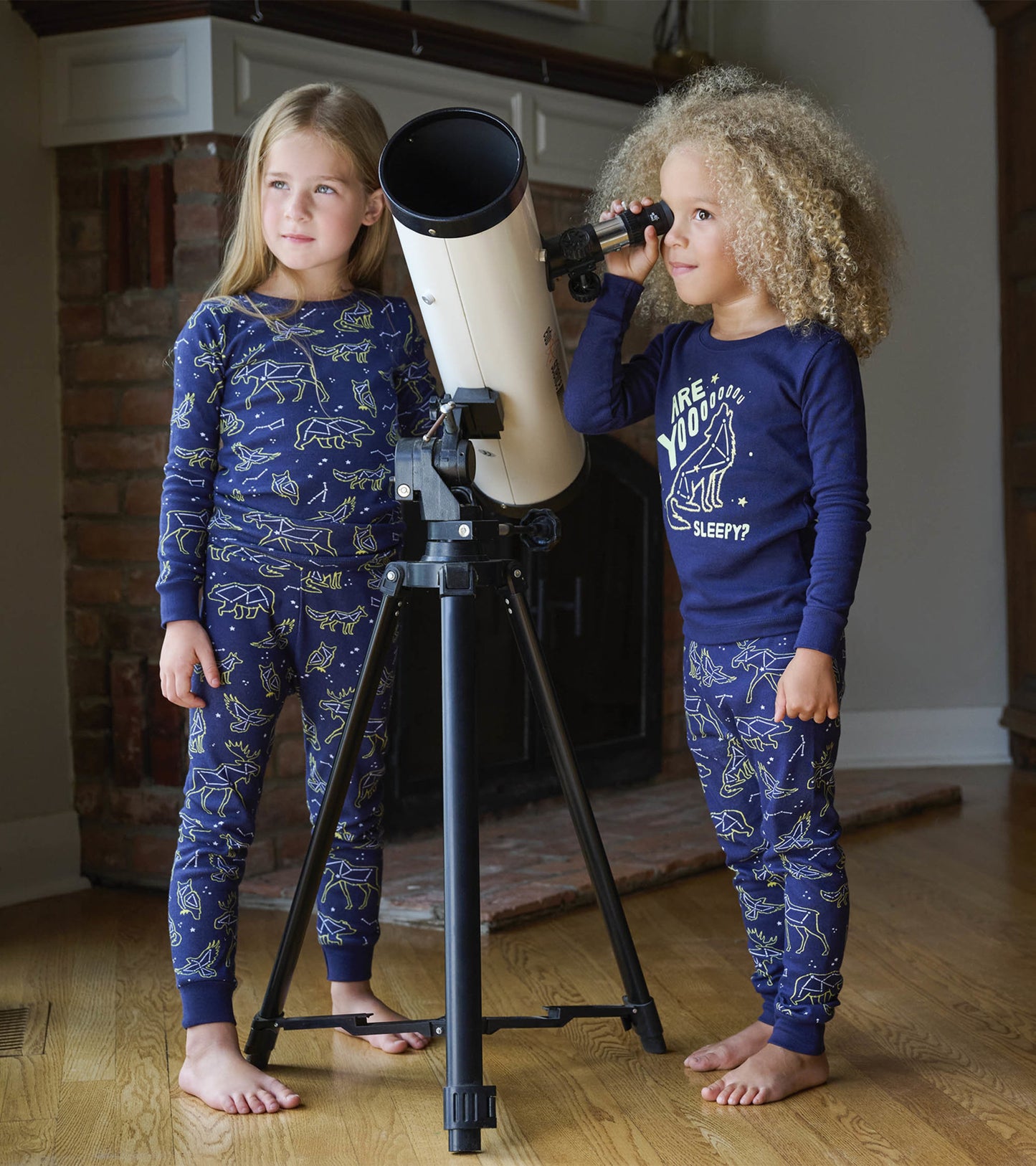 Animal Constellations Kids Pajama Set