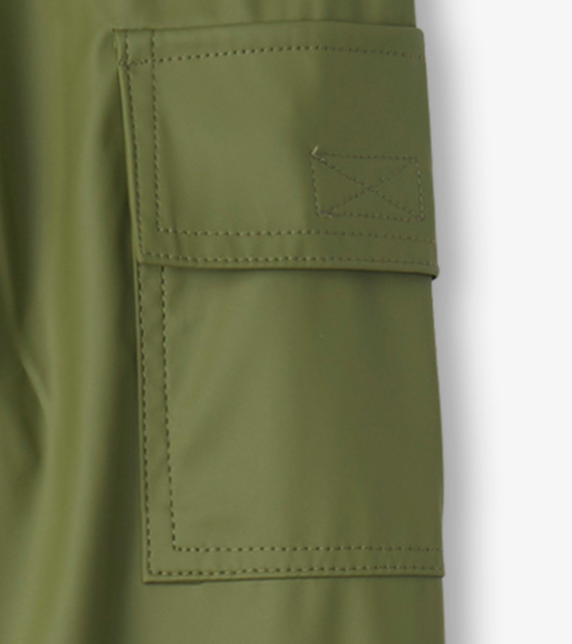 Forest Green Kids Rain Pants