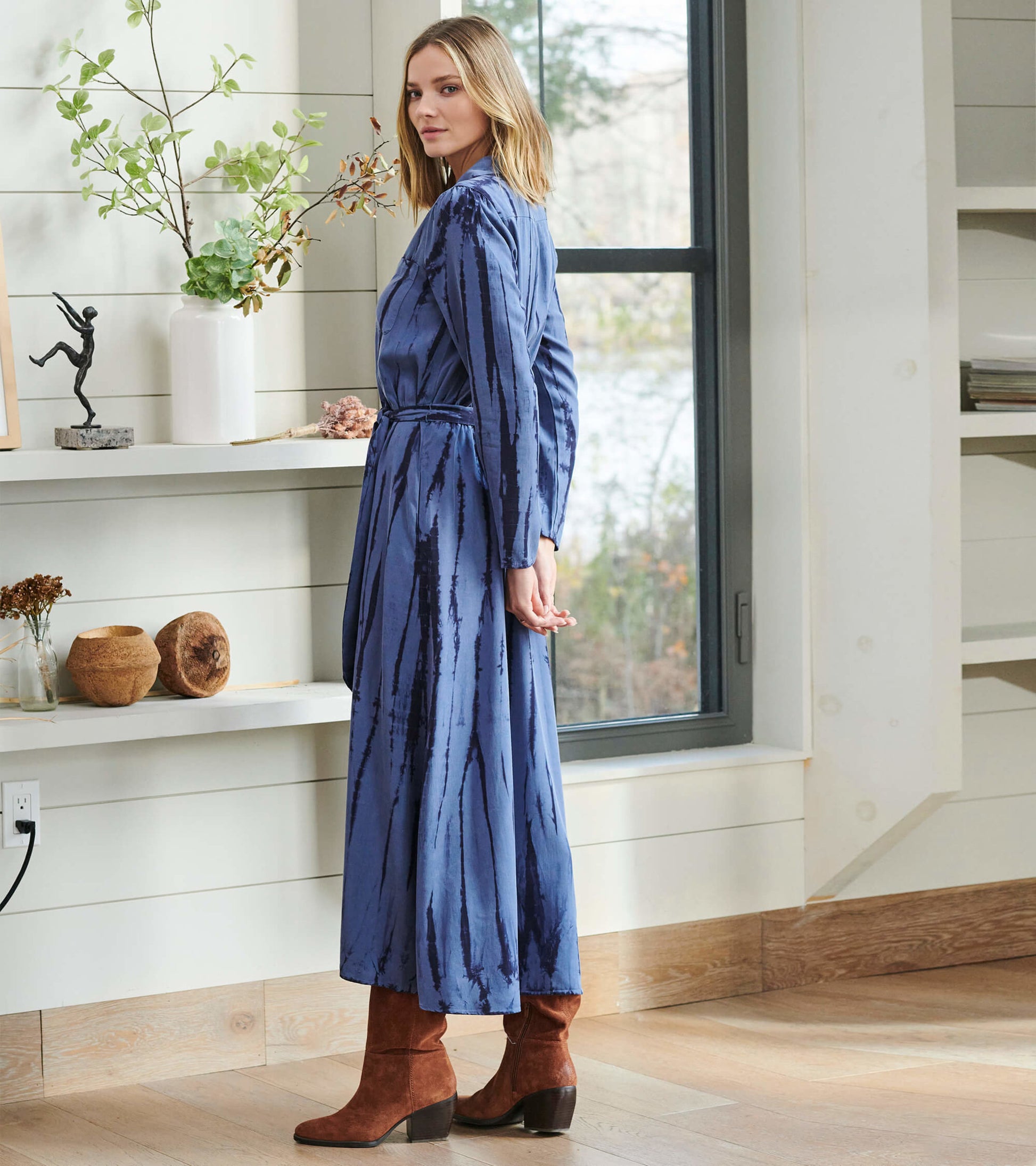 Maxi Shirt Dress