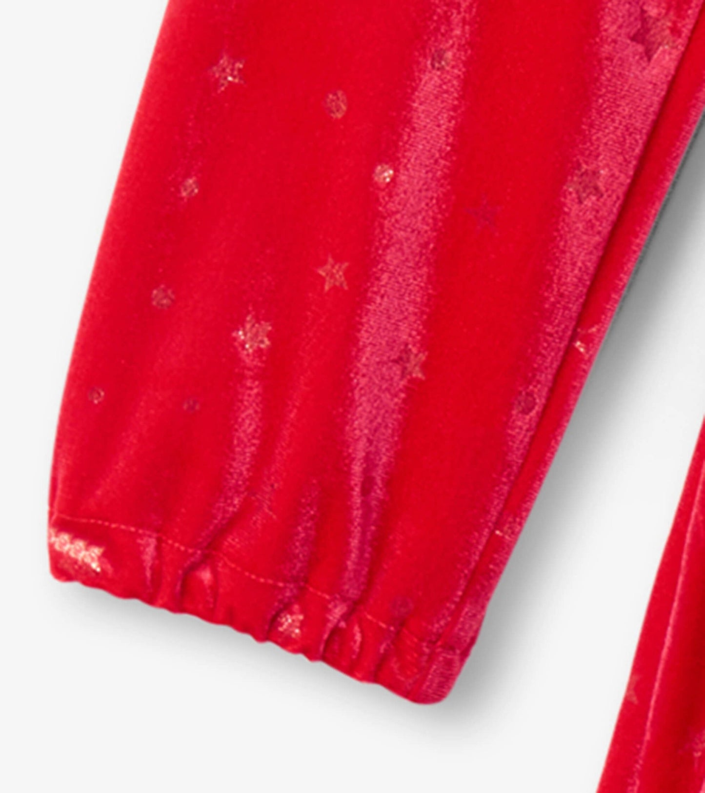 Girls Holiday Stars Crushed Velour Dress