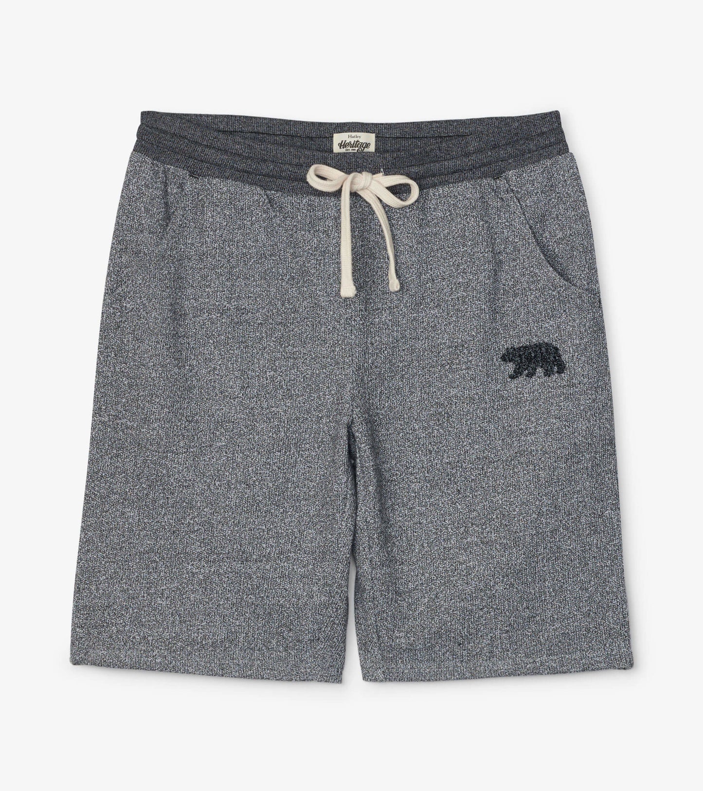 Marled Grey Bear Men's Heritage Shorts