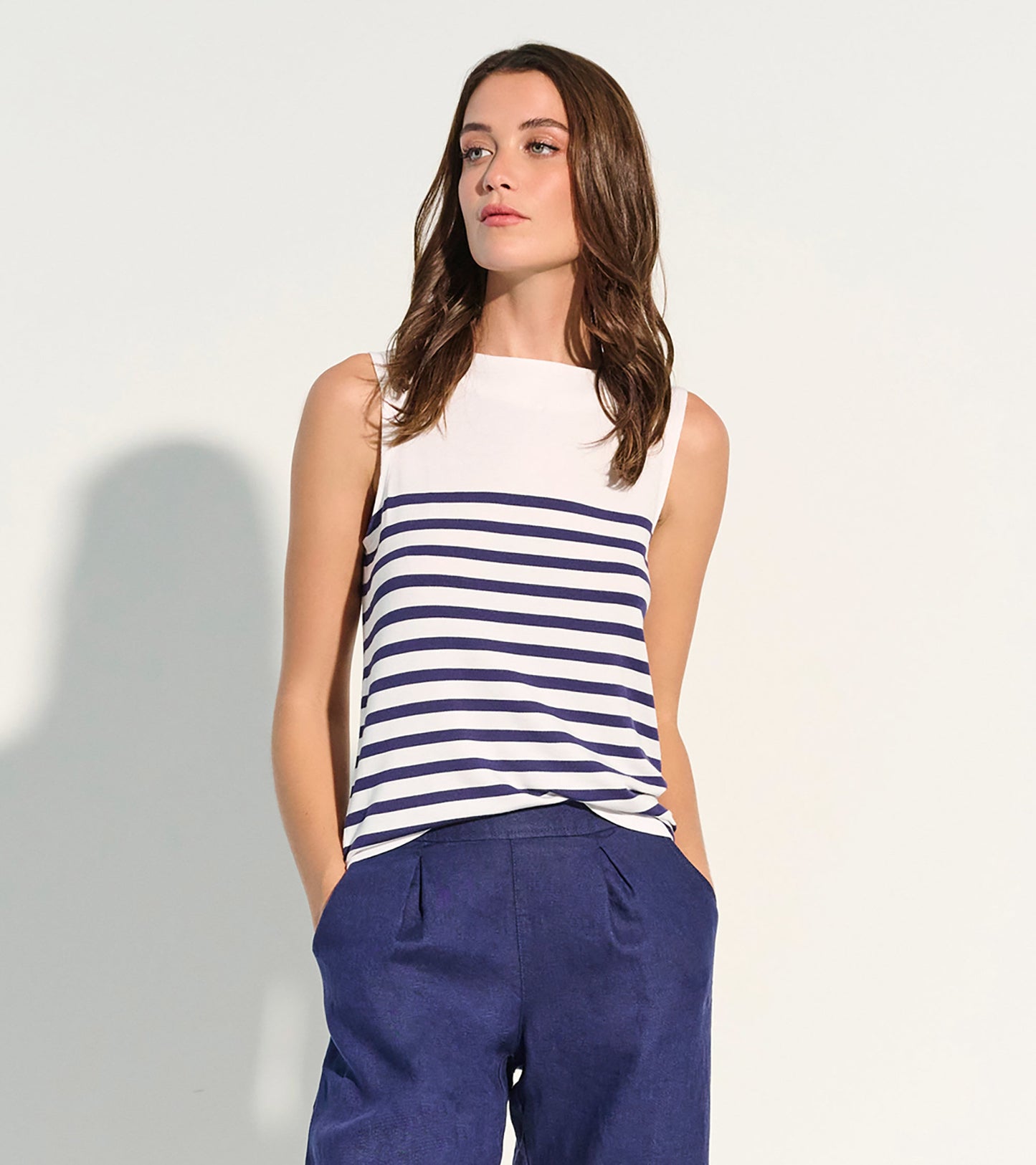 Everyday Tank - Maritime Stripes