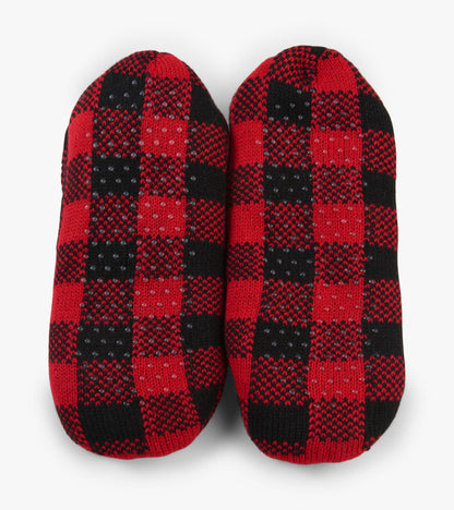 Buffalo Plaid Women's Warm and Cozy Slippers