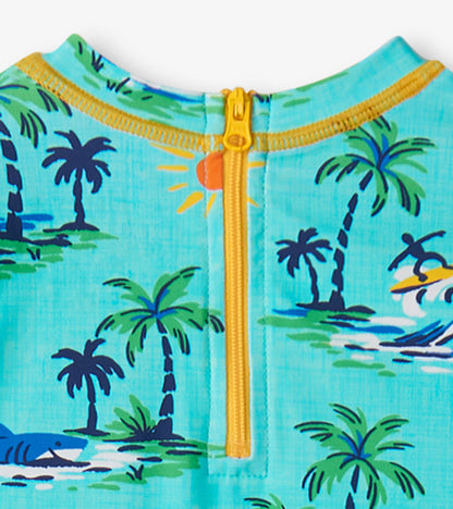 Baby Boys Vintage Holiday One-Piece Rashguard