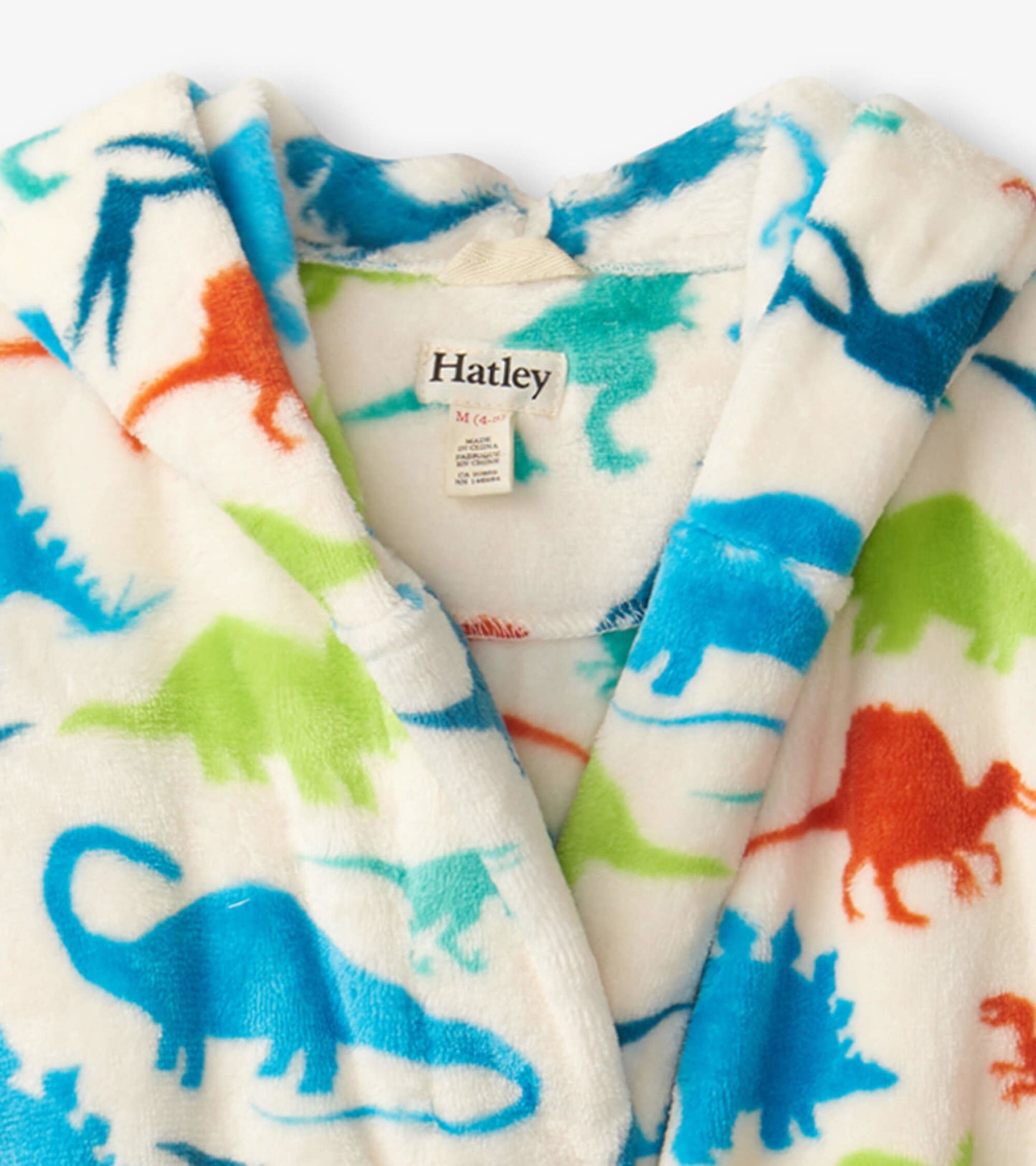 Real Dinosaurs Kids Fleece Robe