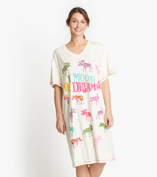 I Moose Be Dreaming Women's Sleepshirt