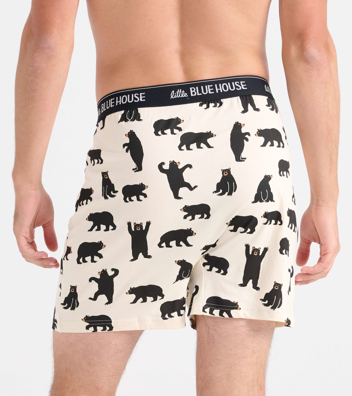 Black Bears Men's Boxer Shorts