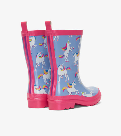 Unicorn Sky Dance Shiny Rain Boots