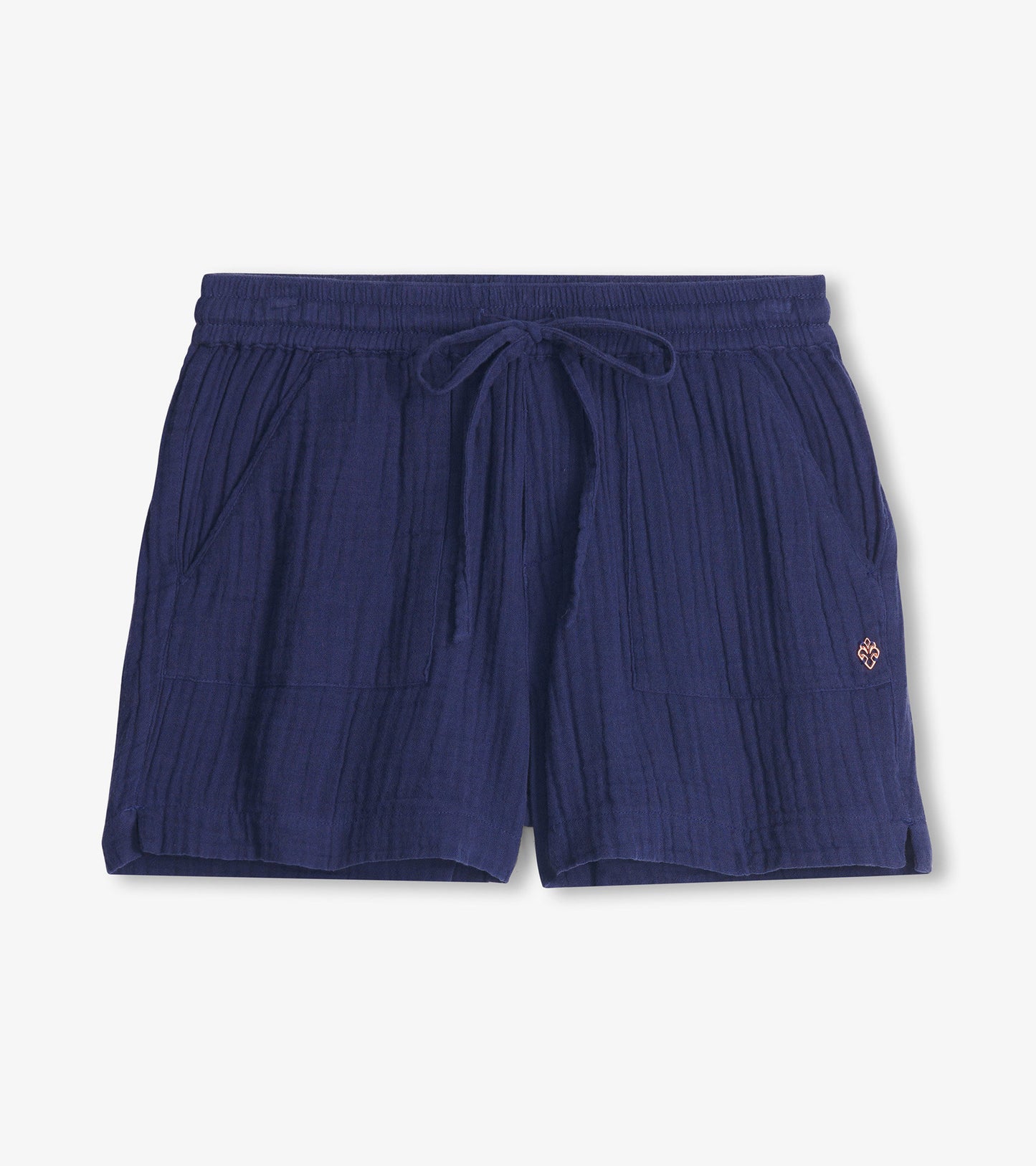 Santorini Shorts - Navy Gauze