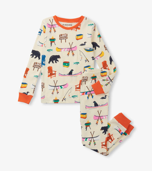 On The Lake Kids Pajama Set